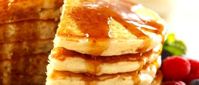 Американские пышные блинчики с корицей