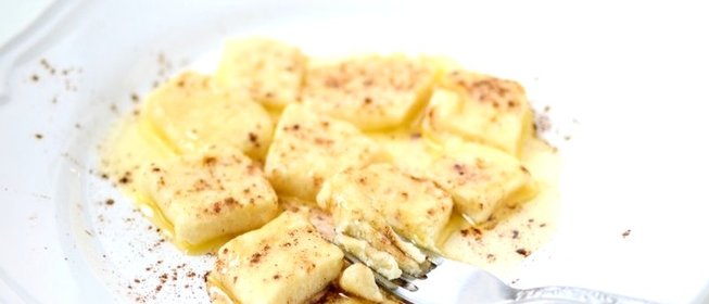 Вареники творожные ленивые