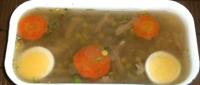 Холодец из утки