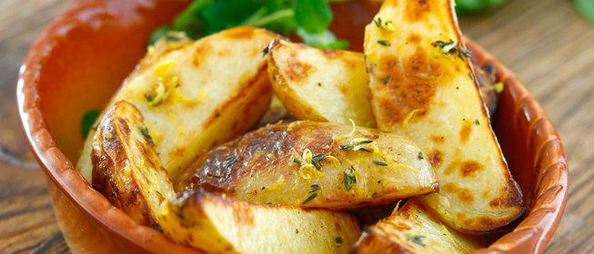 Лимонная картошка