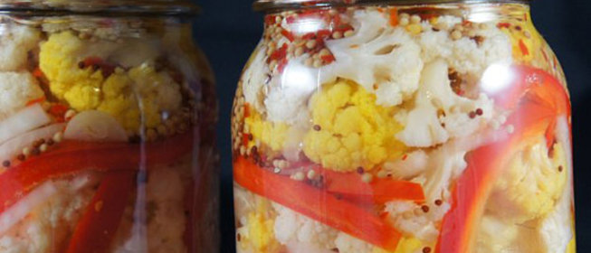 Маринованная цветная капуста