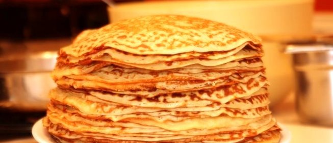 Блинчики с разрыхлителем