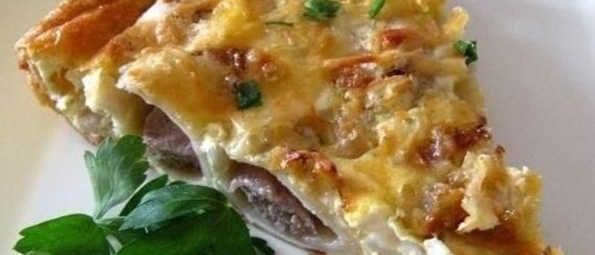 Запеканка из пельменей Ленивая жена