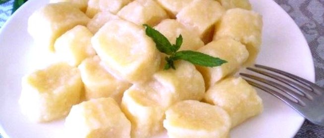 Вареники с творогом ленивые