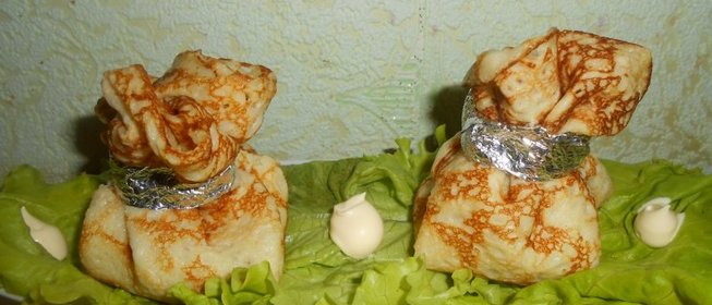 Блинчики Картофельный мешочек