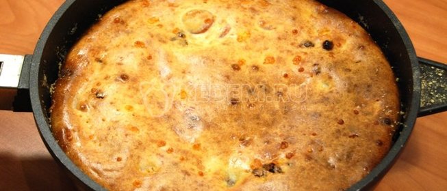 Сырная запеканка с имбирём