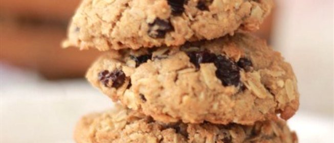 Овсяное печенье с ромовым изюмом