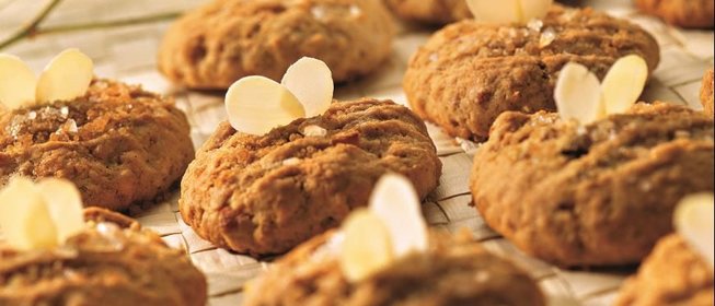 Печенье с курагой и йогуртом