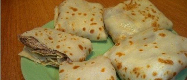 Блины с печенью