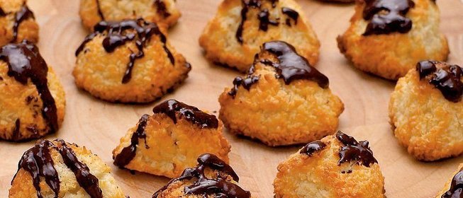 Кокосовое печенье с шоколадом