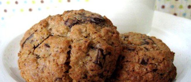 Овсяное печенье с шоколадной крошкой