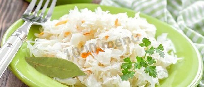 Квашеная капуста за сутки