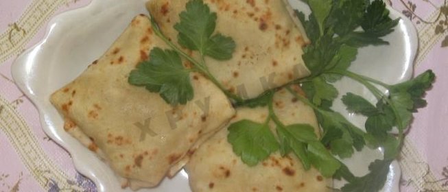 Вкусные блины с легким