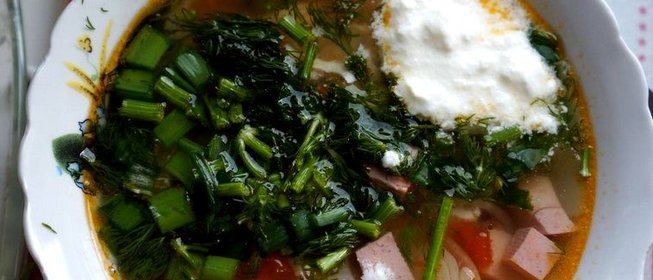 Солянка куриная