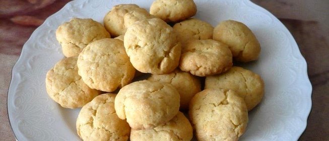 Постное кукурузное печенье