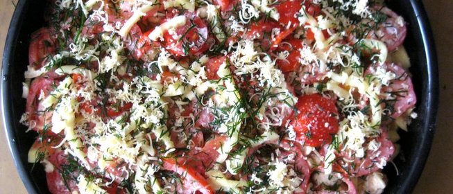 Куриная запеканка по‑домашнему