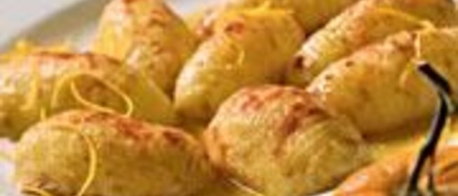 Картофель в апельсиновой глазури