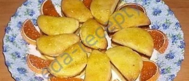 Печенье с мармеладом Семилунэ