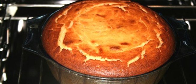 Запеканка творожная с манной крупой