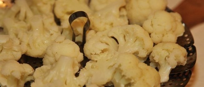 Цветная капуста в пароварке