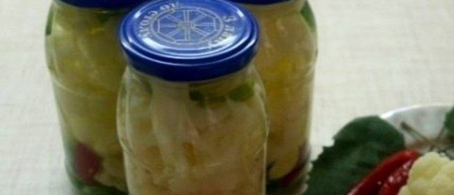 Цветная капуста острая на зиму