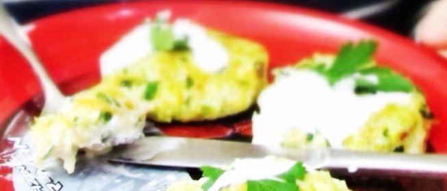 Овощные оладьи