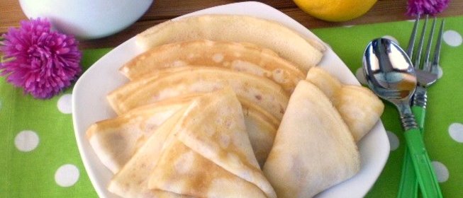 Блины в бутылке