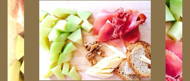 Хамон с дыней (Jamón con melón)