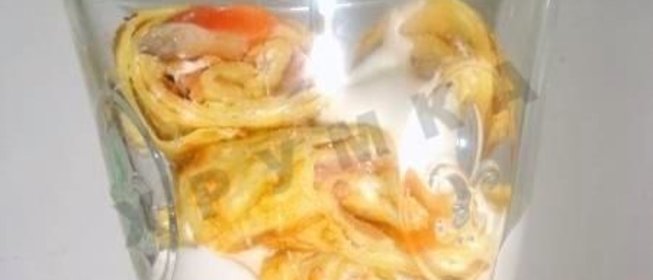 Блины в бокале