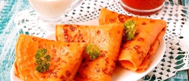 Томатные блины