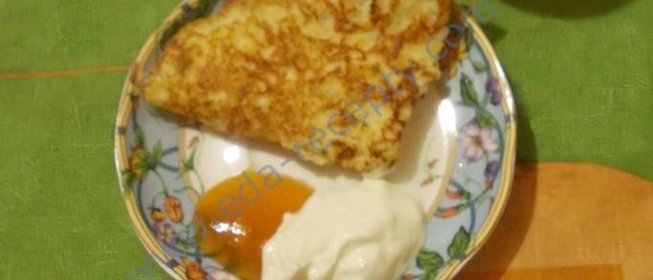 Блины пшенные