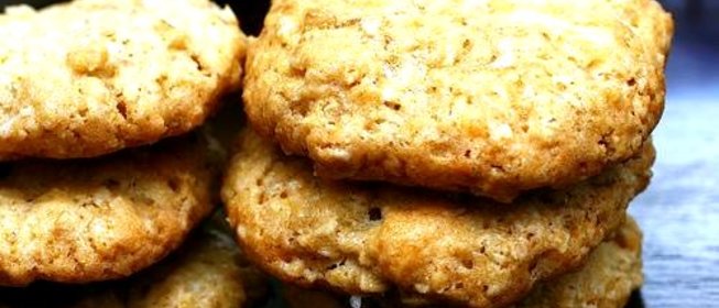 Овсяное печенье с белым шоколадом