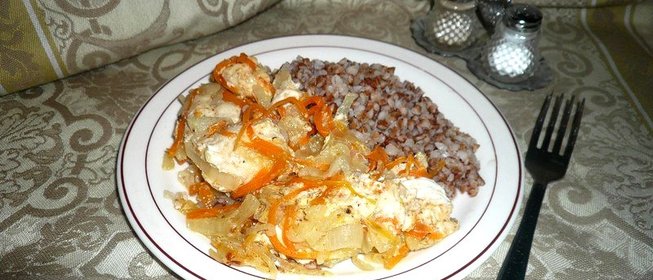 Куриная грудка в собственном соку