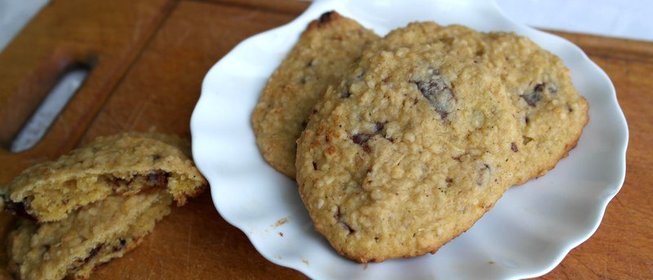 Овсяное печенье с тыквой