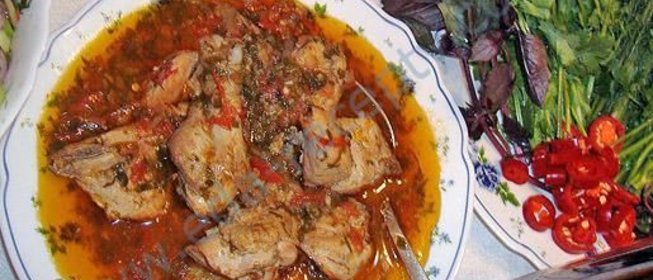 Рагу из фазана