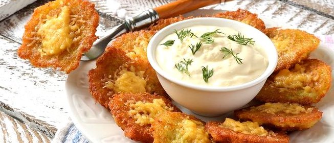 Драники с сыром