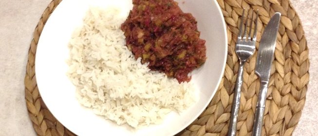 Чатни из ревеня