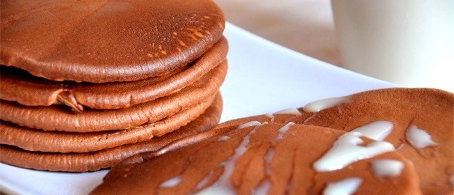 Чоко-панкейки на завтрак