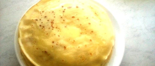 Блинчики на сыворотке