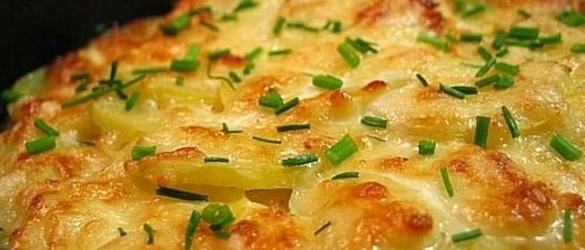 Картошка, запеченная с фаршем