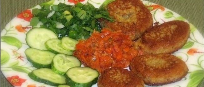 Оладьи из икры рыбы