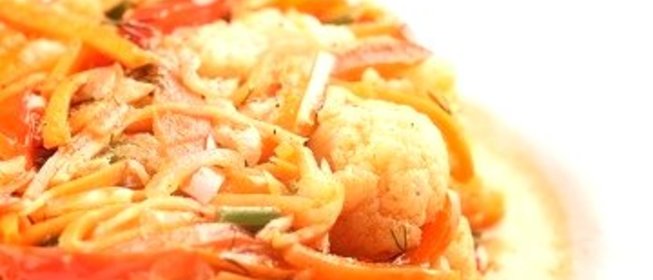 Цветная капуста по-корейски