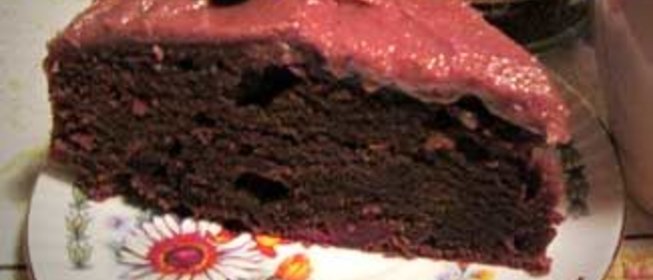 Шоколадный торт с колой