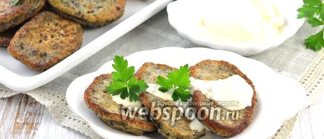 Оладьи из грибов