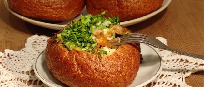 Закуска с курицей Сюрприз