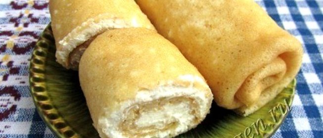 Творожные блинчики без муки