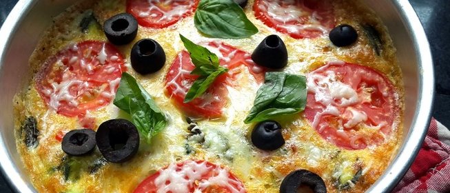 Фриттата с овощами