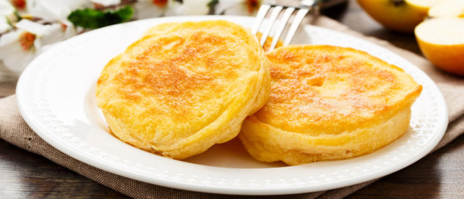 Оладьи на сметане