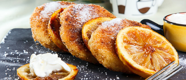 Лимонные сырники