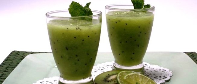 Жиросжигающий коктейль из киви